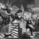 Infamous highwayman Dick Turpin in his element